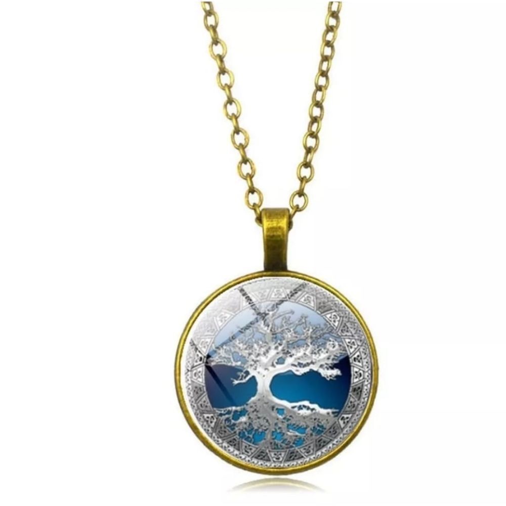 Unisex Men And Women Couples Gift Celtic Tree Time